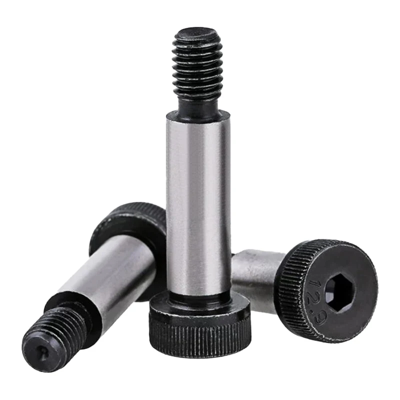 Grade 12.9 Alloy Steel Hex Socket Head Screws High Shoulder Bolts M5 M6 M8 M10 M12 M16 Step Shoulder Screws Precision Fasteners