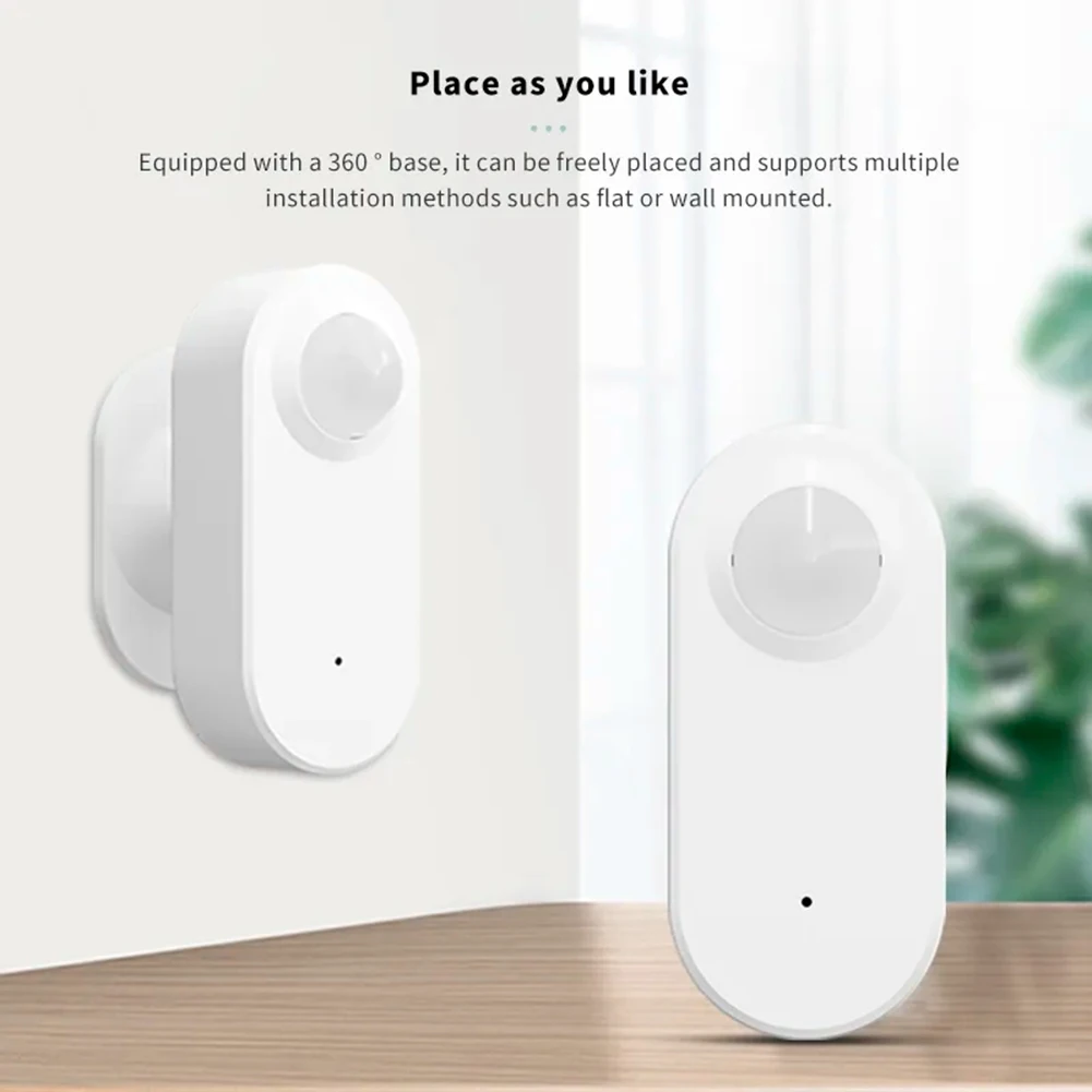 Tuya WIFI PIR Motion Sensor Real-Time Monitoring Infrared Human Presence Sensor Life Wireless Home Security System