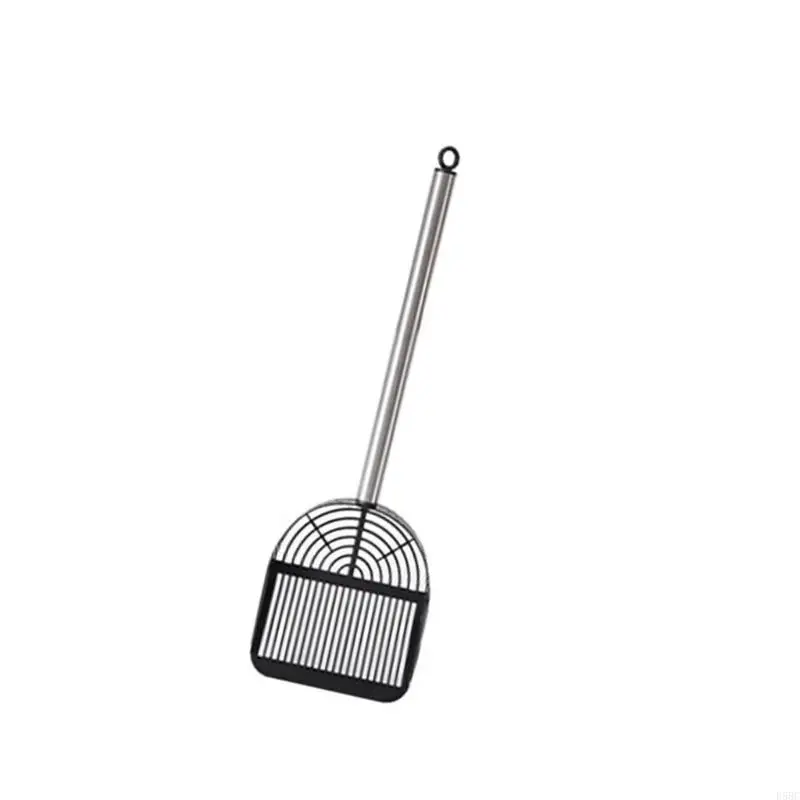 Cats Litter Scoops Smooth Metal Sifter Hollow Deep Shovel Metal Handle Poop Sifting Kittens Poop Scooper