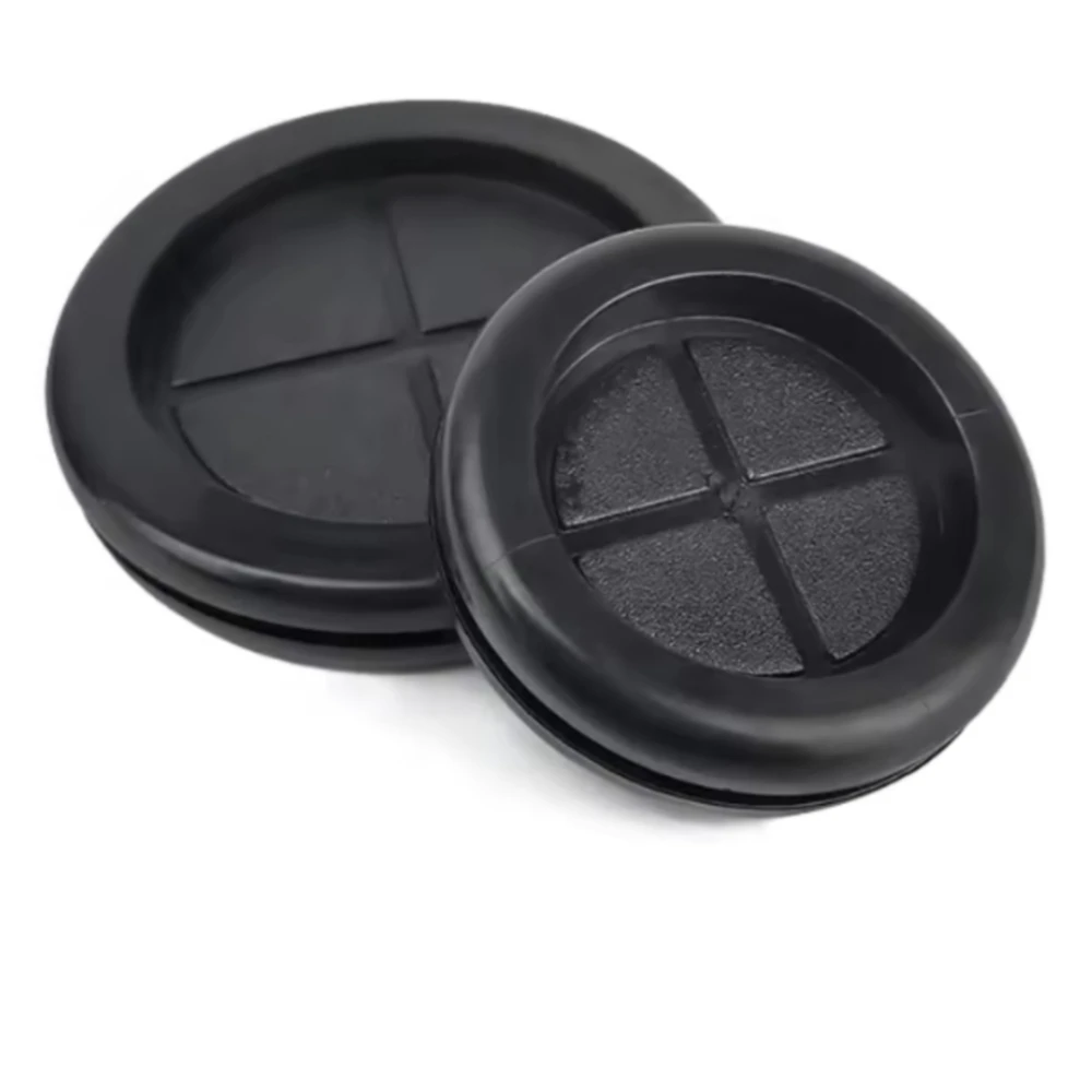 

30pcs Rubber Grommet Blanking Hole Wiring Cable Gasket Rubber Seal with Utility Knife Set for Protects Wire Cable Hardware Tool