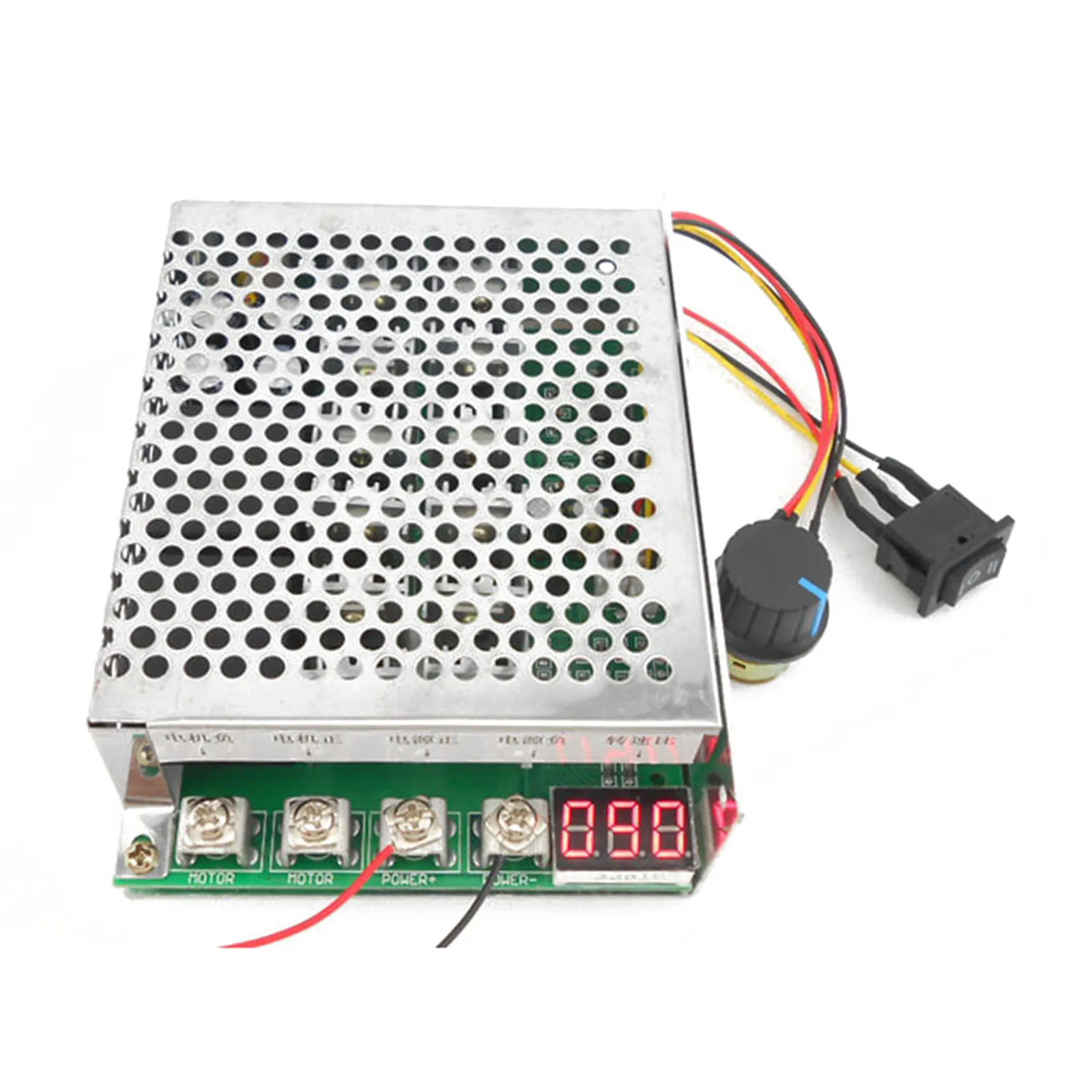 Digital Display Reversible Switch DC Motor Speed Controller Wide Voltage Range (10V 55V) 100A Current 5500W Power