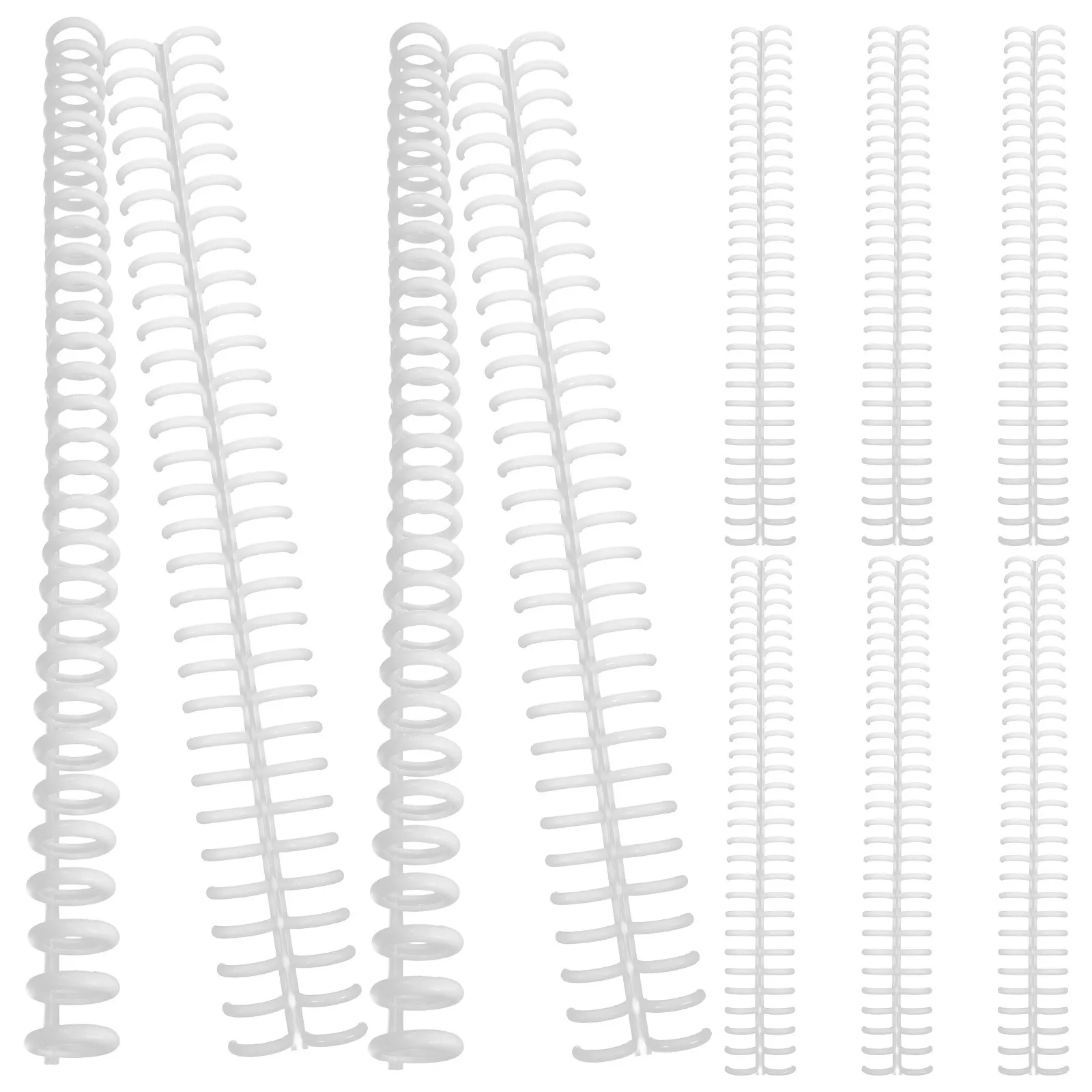 10 stks Plastic Losbladige Bindmiddel Ringen Vervanging Voor Notebook Bindmiddel Accessoires Scrapbook Organizer Index Divider