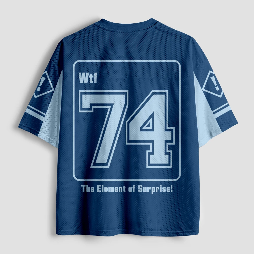 2026 new unisex mesh T-shirt V-neck lightweight breathable polyester mesh retro nostalgic printed casual sportswear