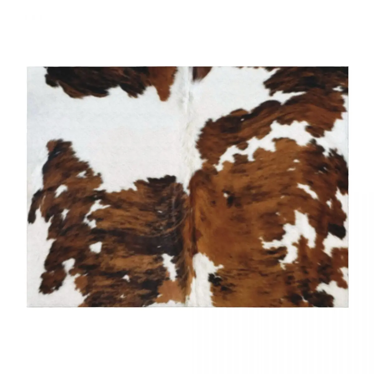 

Brindle Cow Hide Throw Blanket Beach Heavy for babies Luxury Designer Blankets