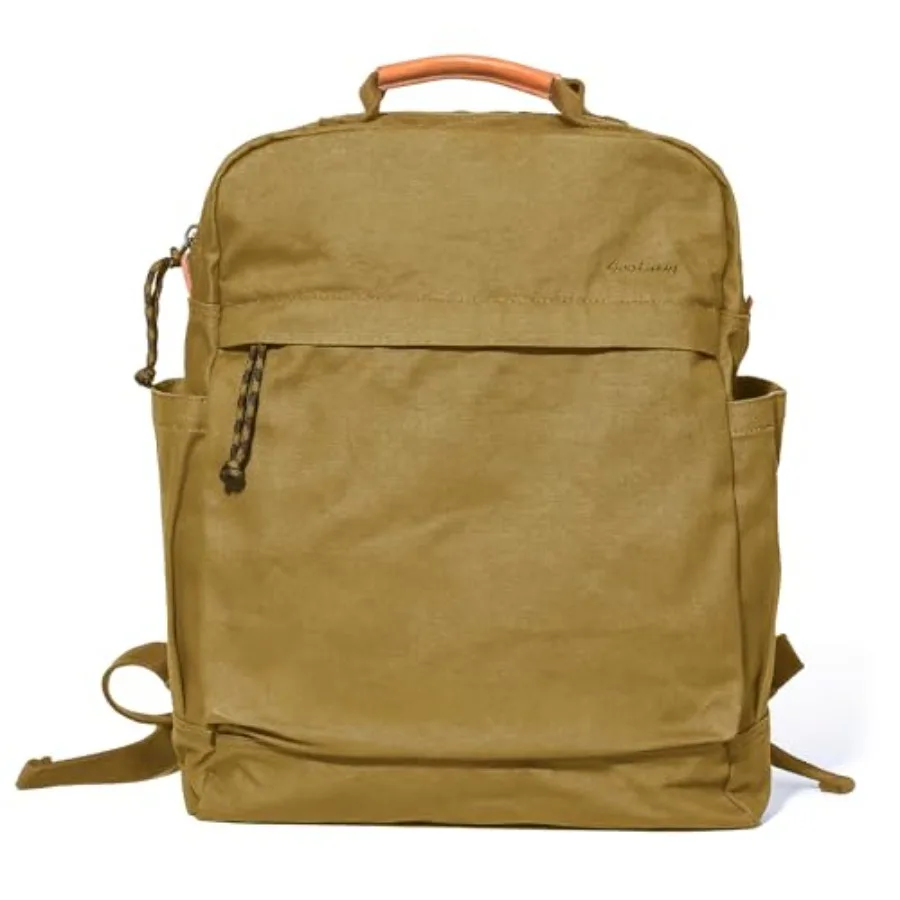 

Canvas Backpack for Women Vintage Style Zipper Bag Men's Casual Daypack Cloth Outdoor Travel Rucksack