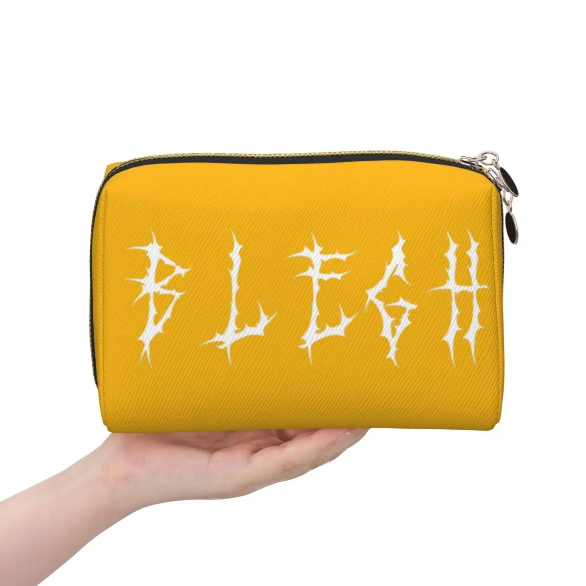 

Blegh Heavy Metal Забавный Metalcore Deathcore Death Metal Singer Metalhead Женские косметички Дорожные косметички для хранения косметики Dopp Kit Box