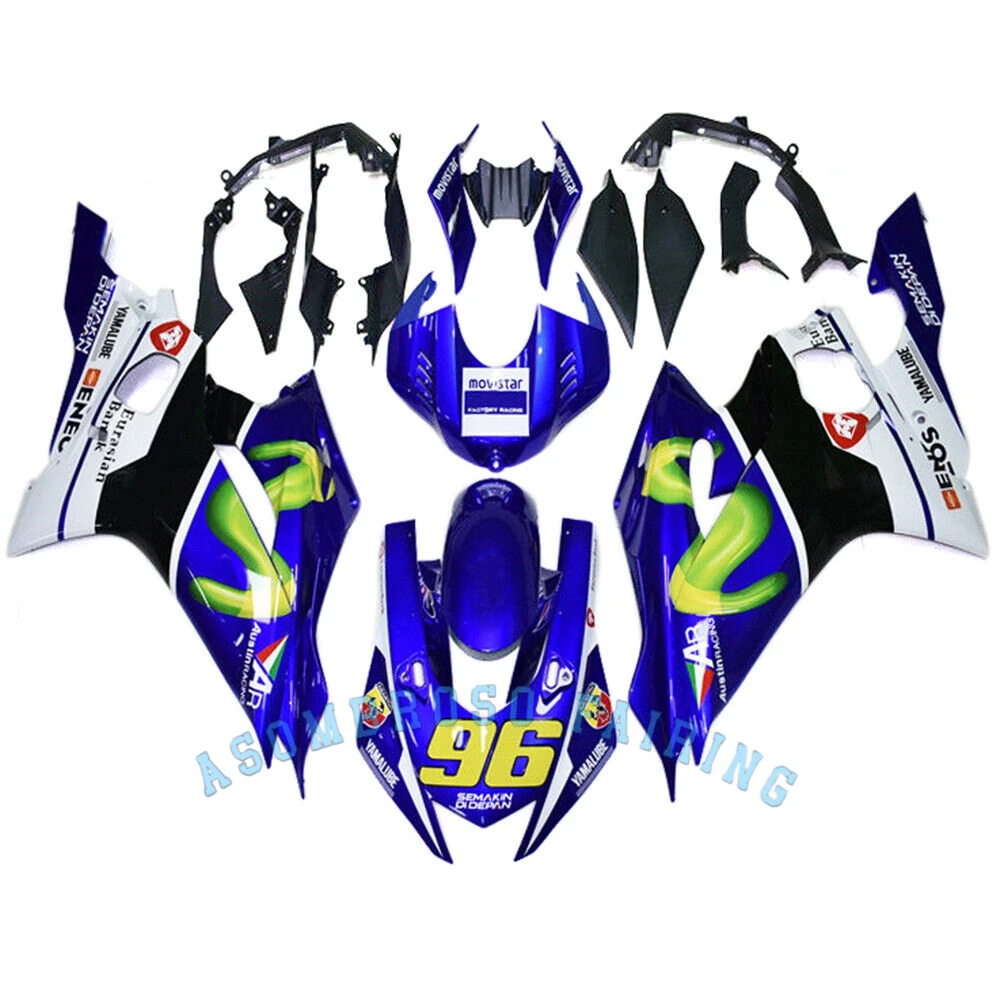 Chinese Motorcycle Fairing Set for Yamaha 2017 2018 2019 2021 2022 2023 YZFR6 17-23 YZF R6 Injection Full Cowling Bodywork Blue