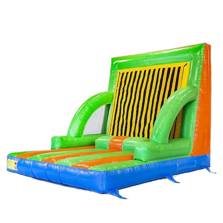 

Commercial Outdoor PVC Inflatable Velcrowall Jumping Inflatable Sticky Wall Inflatable Climbing Sticky Wall With 2 Stick Suits