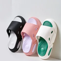 Mix Color Platform Slippers Women Summer 2024 Outdoor Non-slip Beah Shoes Slides Woman Eva Soft Thick Bottom Sandals for Woman