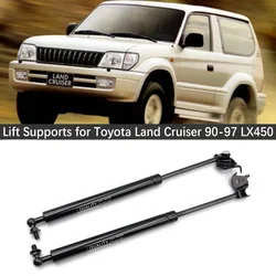 Suporte de suporte de elevação da escotilha traseira, Toyota Land Cruiser 1990-1997, LX450 1996-1997, 95950, 014287, 014288, Conjunto de 2