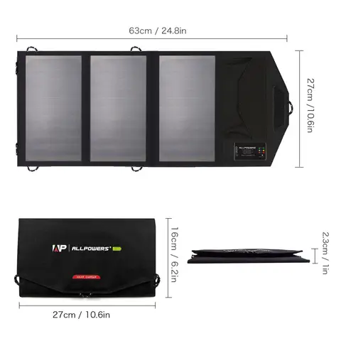 21W Portable Solar Panel ALLPOWERS