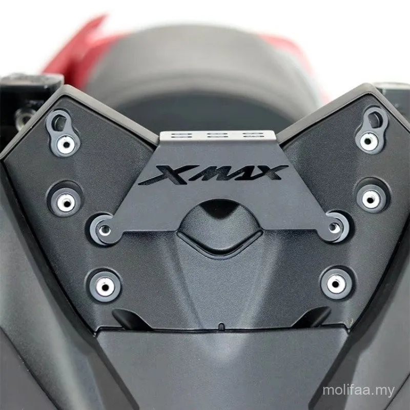 حامل هاتف للدراجات النارية مزود بتقنية البلوتوث من الفولاذ المقاوم للصدأ دعامة ملاحة للزجاج الأمامي لملحقات ياماها XMax 250 300 400 #3