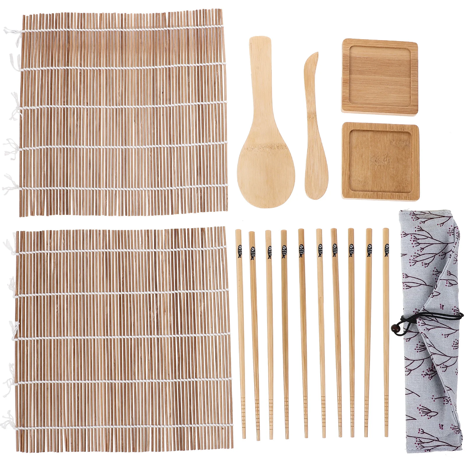 

1 комплект, бамбуковый роликовый коврик для суши, набор инструментов для самостоятельного изготовления суши, ложка, лопатка, набор посуды, необходимые кухонные принадлежности, кухонные принадлежности