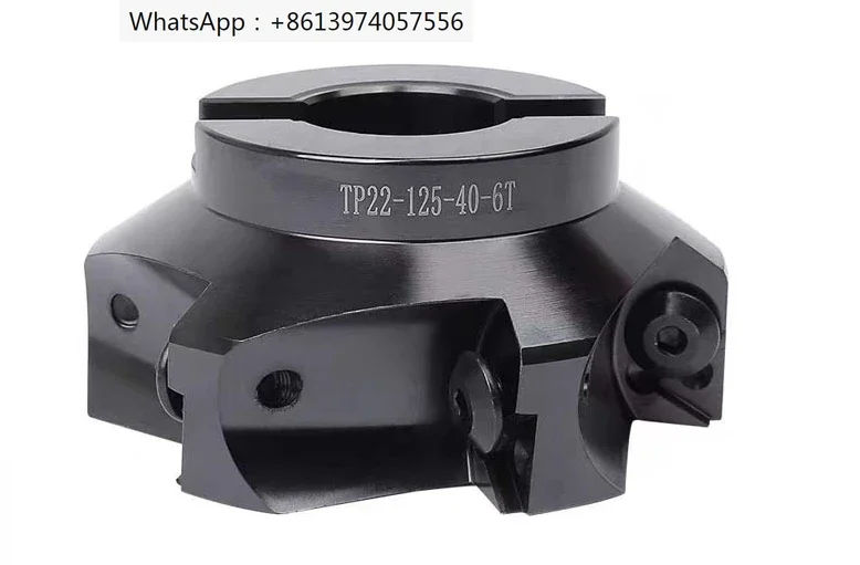 TP16-50-22-4T TP22-63-22-4T Right angle square shoulder indexable face milling cutter shell mill for TPKN22 carbide inserts