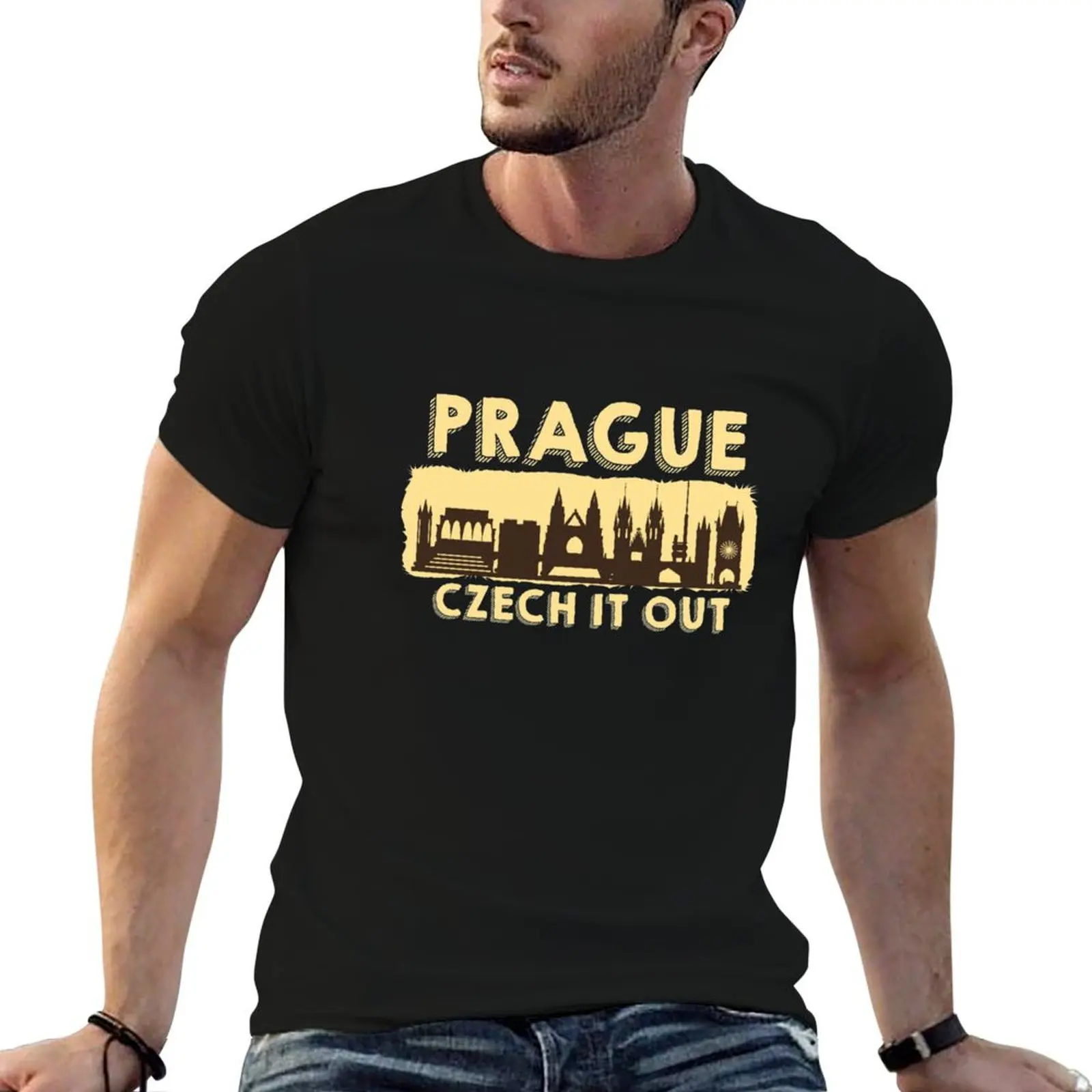 

Prague Shirt Czech It Out Design Prague T-Shirt man t shirts for men casual t shirts for man graphic tees T-Shirt