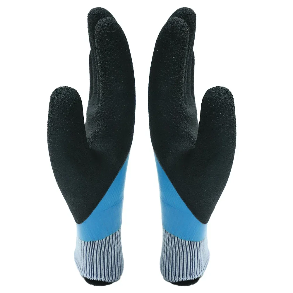 Electrician Insulating Glove 400V Voltage Resistance Blue Color Touch Screen Compatible Tool Safety Industrial Protection