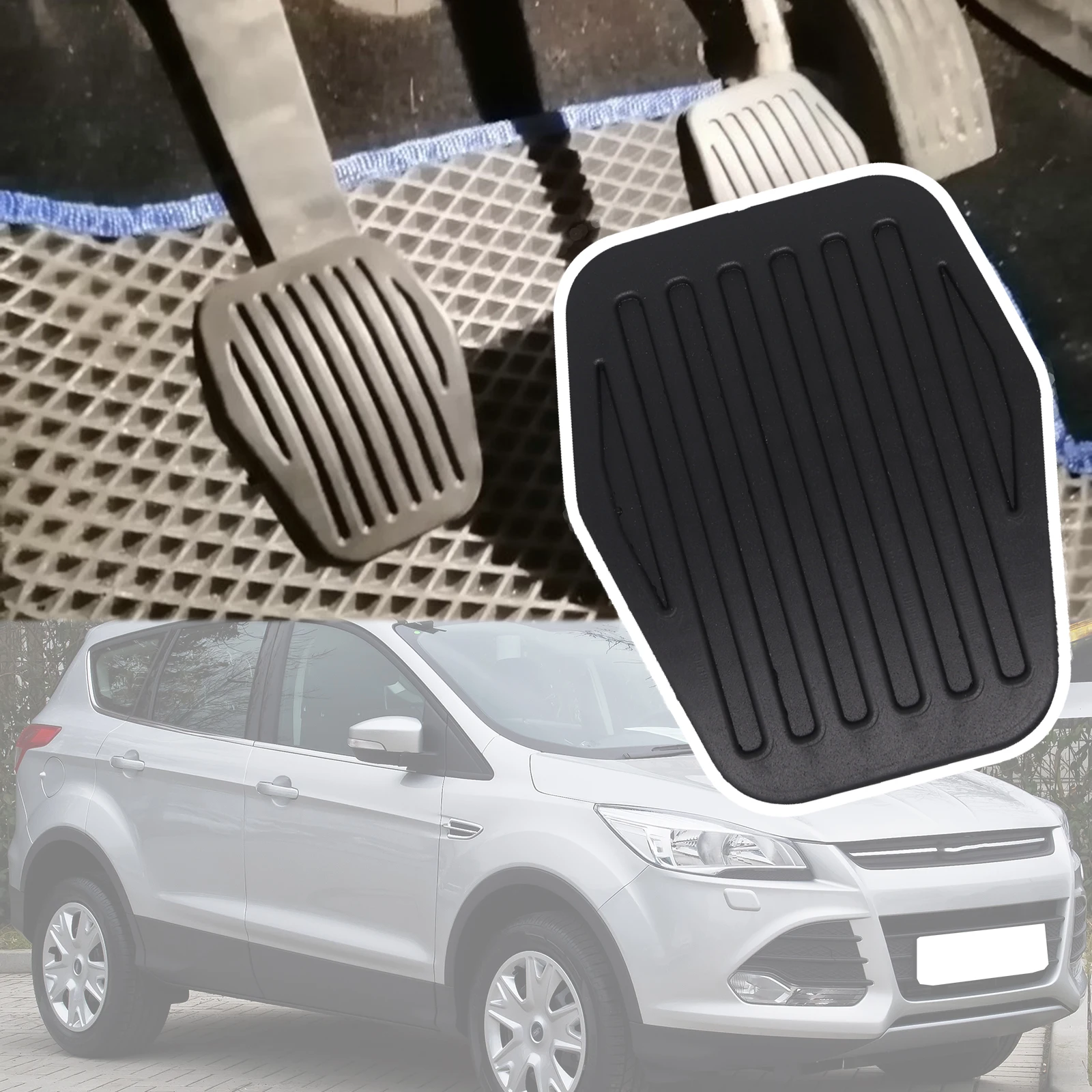 

Brake Clutch Foot Pedal Pad Cover Replacement For Ford Kuga 3 C520 C394 2009 2010 2011 2012 - 2015 2016 2017 2018 Escape SUV VAN