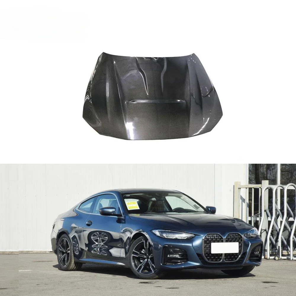 Dry Carbon Fiber G22 Custom Bonnet for BMW G22 G23 M440i M Sport 2-Door 2020-2023