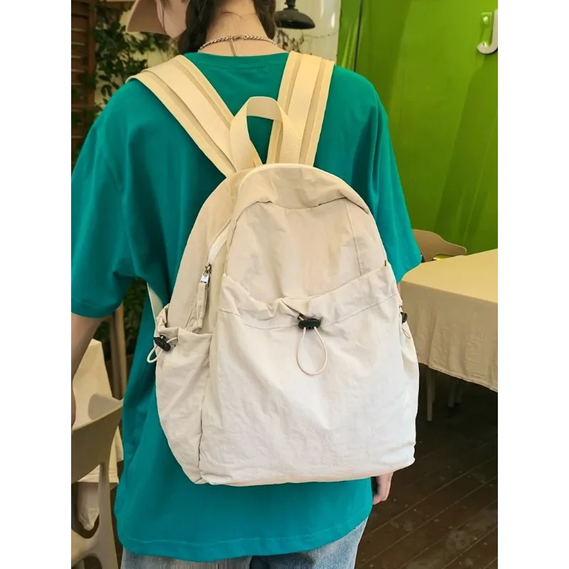 防水ナイロン折りたたみトラベルバックパック女性のカジュアル Sle 耐久性のあるトラベルバッグ軽量ブックバッグ若者向け