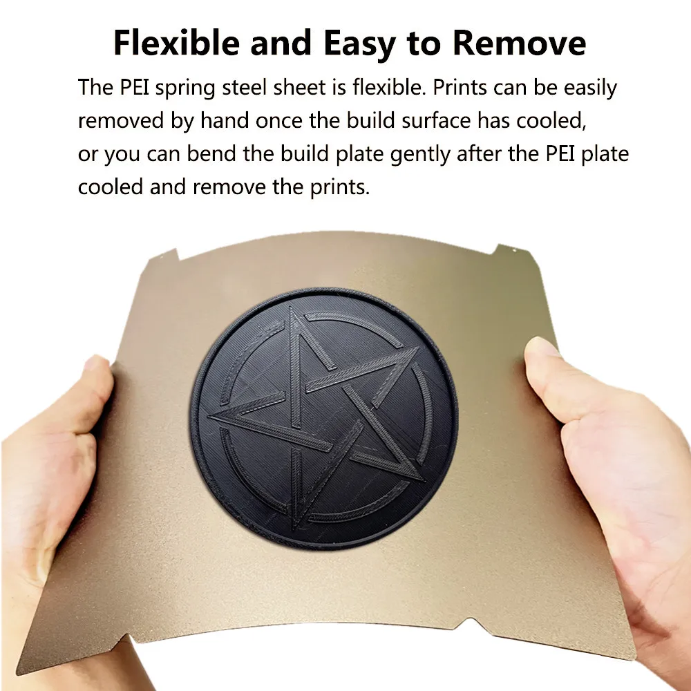 PEI Sheet for Creality K1, K1C/ K1 Max Print Plate 235x235 310x315mm Double Sided Textured Sheet for Ender 3 S1 Pro Build Plate