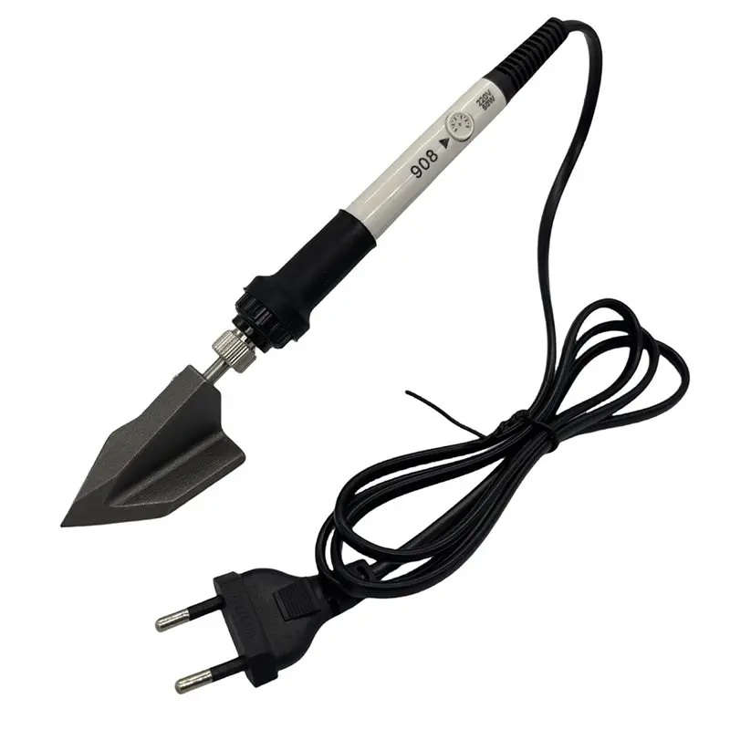 CHCH Mini Flat Iron 60W For Clothes, Art Mounting & Wood Veneer DIY Painting And Calligraphy Mounting Tools EU Plug