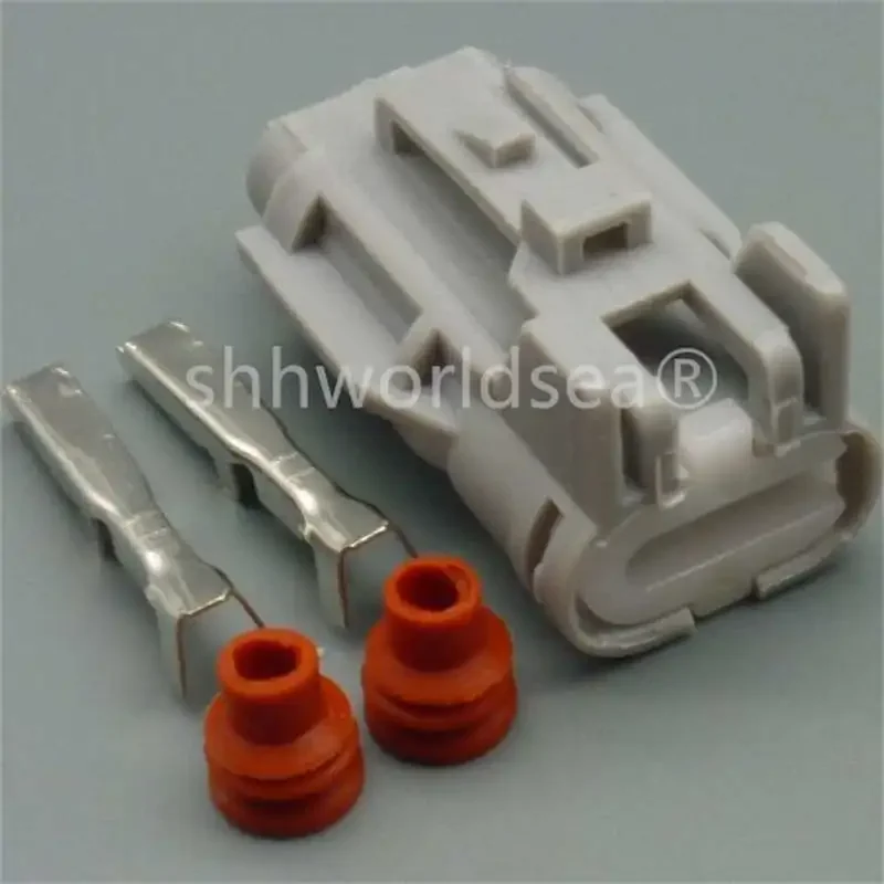 

1 комплект, 2-контактный автоматический водонепроницаемый электрический датчик, разъем «папа-мама» для Hyundai Elantra MG610320 7123-1424-40 MG640322