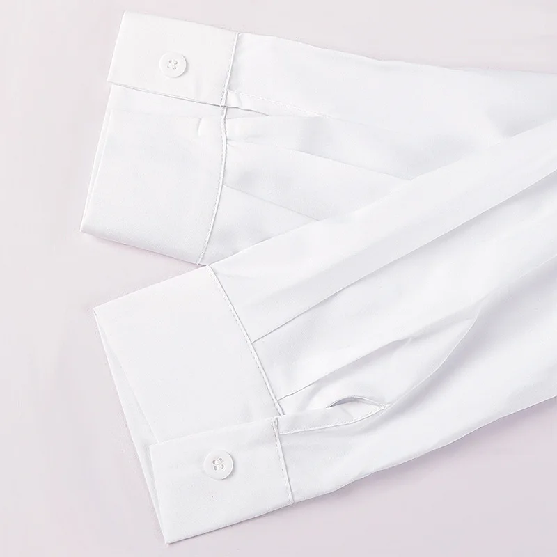 قميص مكشكش من القرون الوسطى لعام 2025 يورو-الولايات المتحدة الأمريكية للنساء ، بلوزة نسائية بيضاء مكشكشة على الطراز القوطي الفيكتوري للهالوين #6