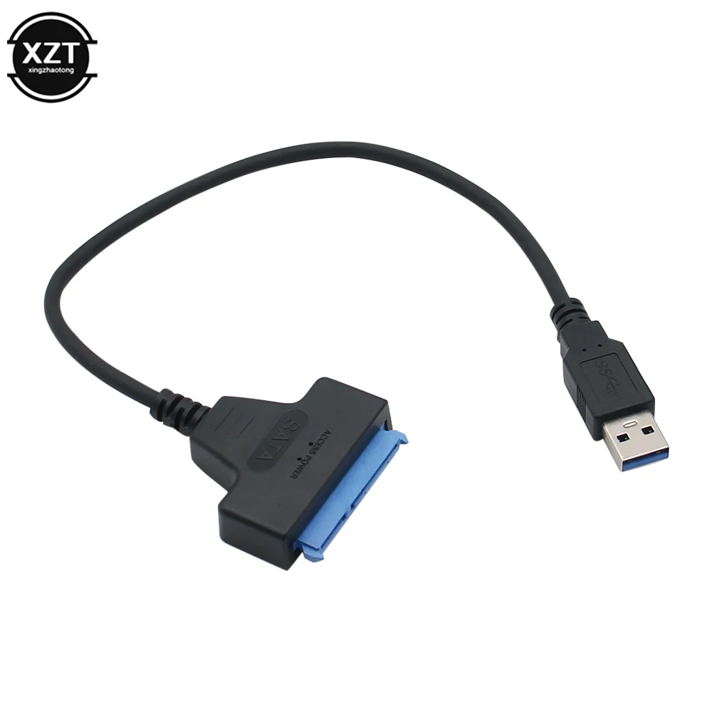 USB 3.0/ Type-c to SATA 22 Pin Cable Up To 5 Gbps Support 2.5 Inch HDD SSD Hard Drive SATA 7P+15P Adapter