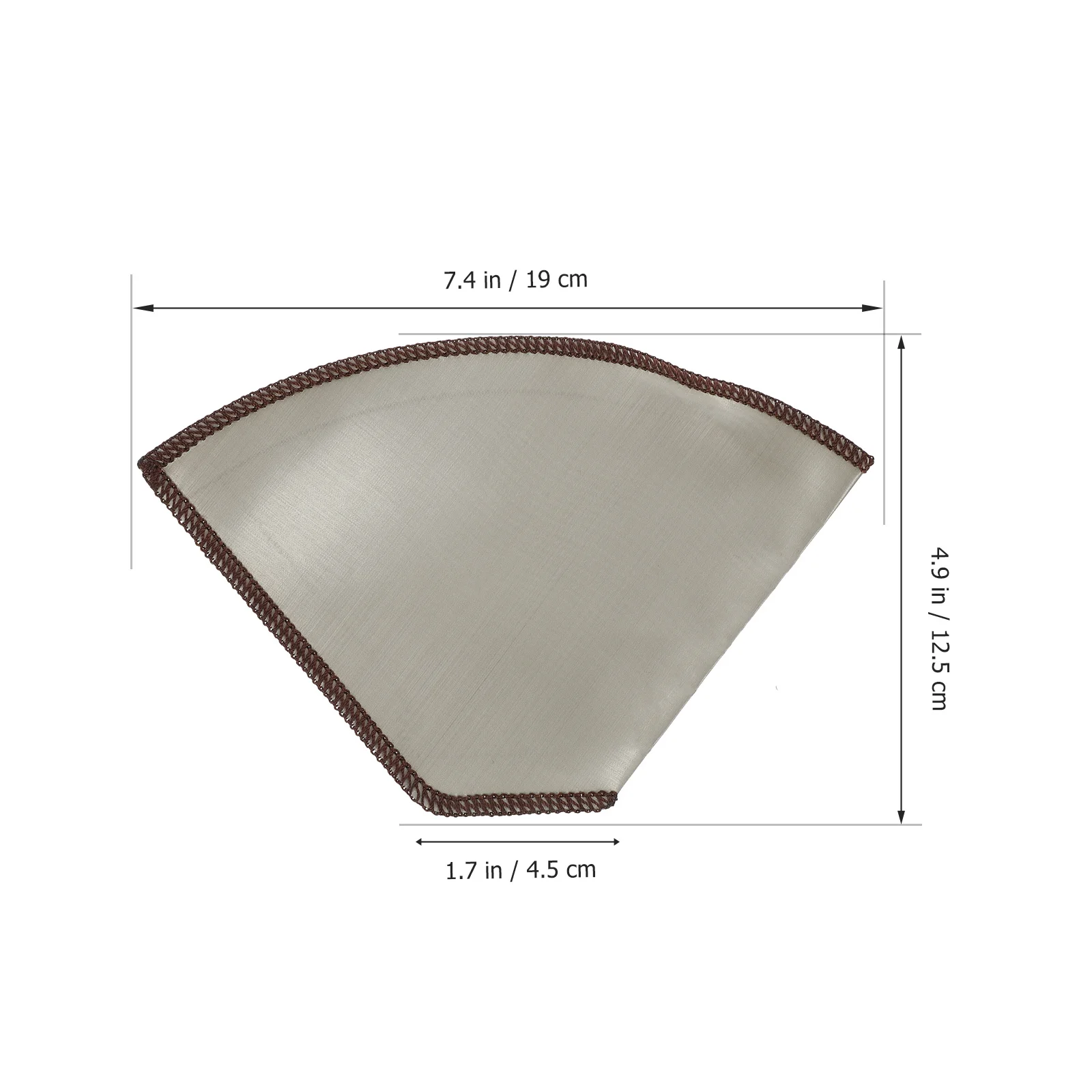 

Stainless Steel Filter Reusable Fine Mesh Dripper Washable Coffee Filtering Tool For Home Office Kitchen Coffee Making