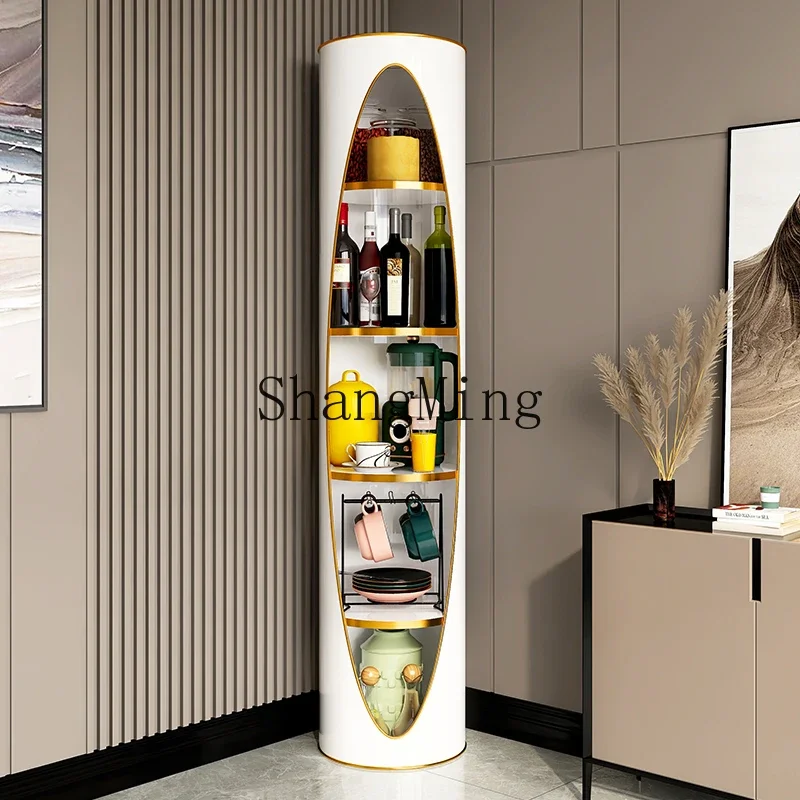 SM new modern simple side cabinet multi-layer household kitchen storage floor tea cabinet