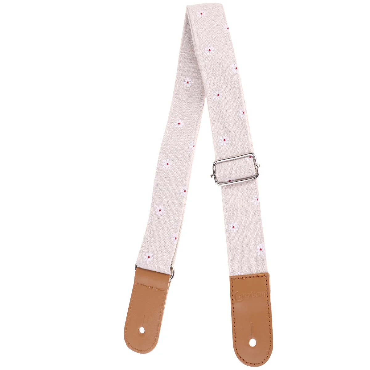 1PC Daisy Pattern Style Cotton Linen Shoulder Strap Strap for Ukulele Guitar (Assorted Color)