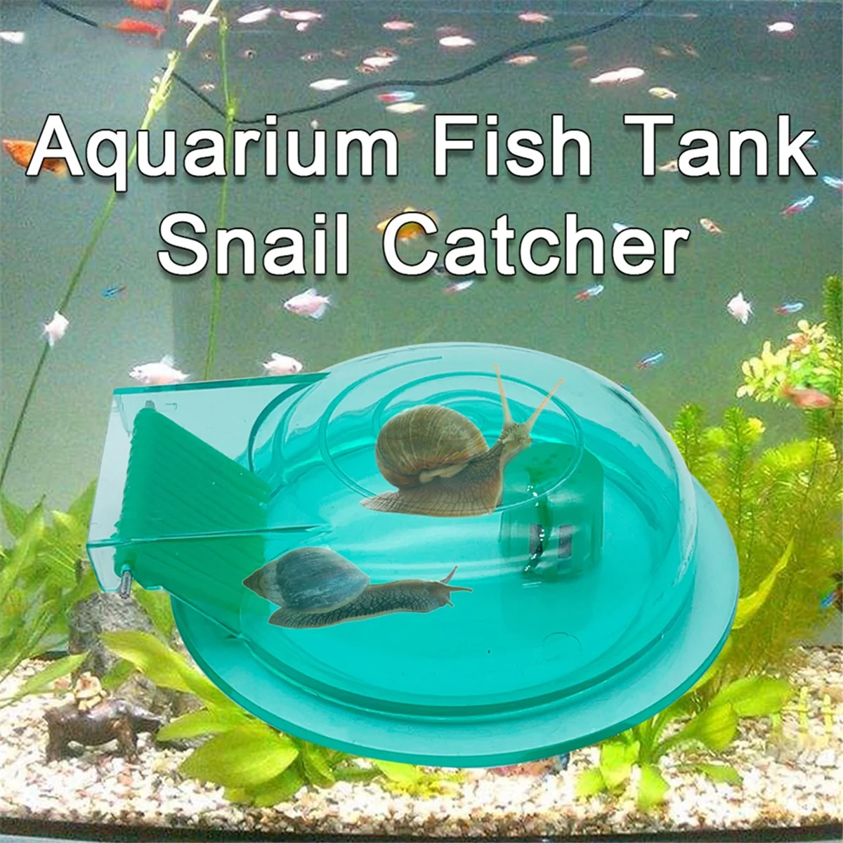 Aquarium Slak Remover Reinigingsbenodigdheden voor Aquarium Water Gras Slak Catcher Schone Accessoires