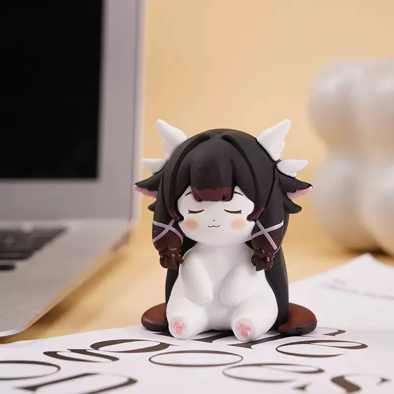 Genshin Impact Columbina DIY Dolls Cosplay Anime Damselette Kitten Costumes Ornament Kawaii Cartoon Gifts Home Decor