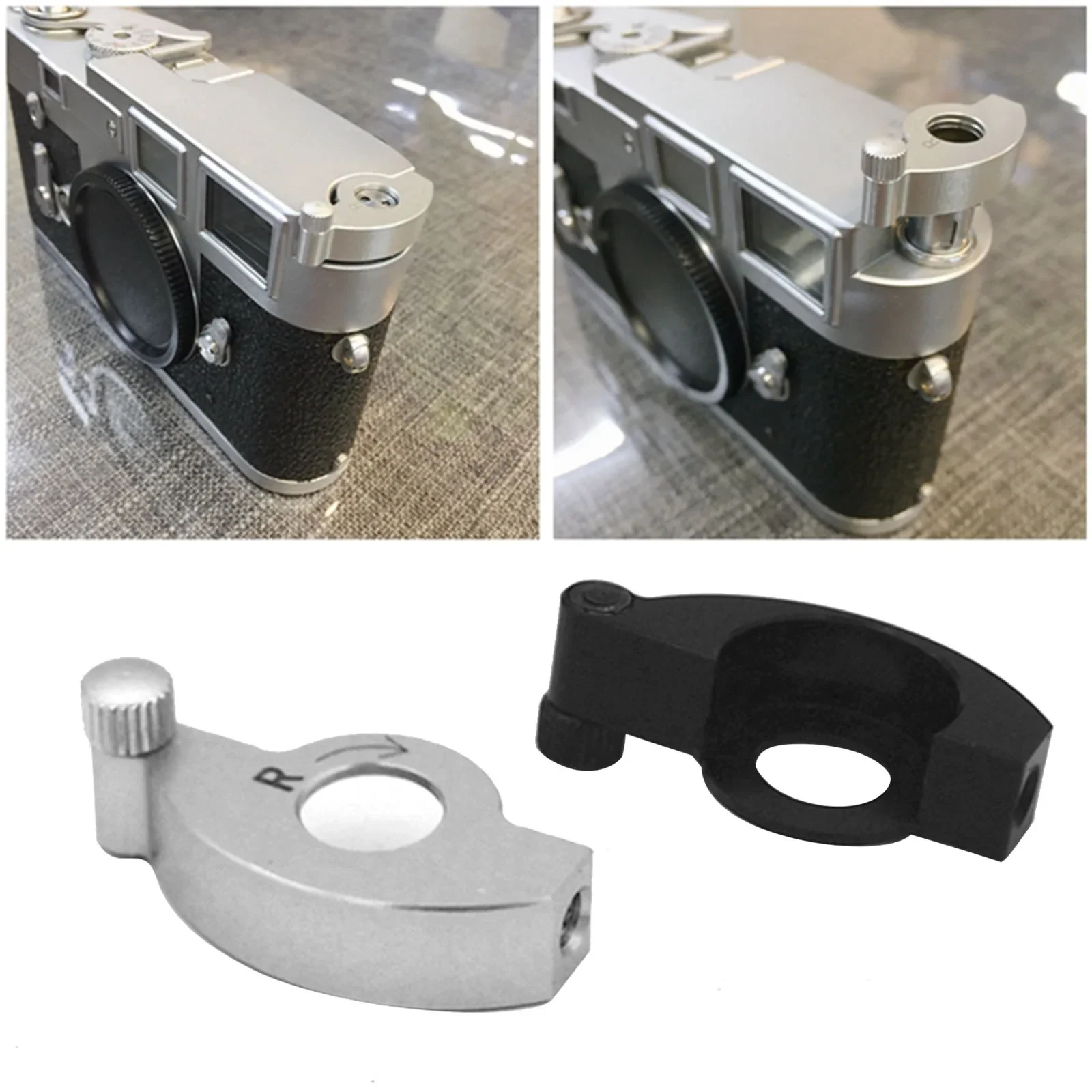 Black Rewind Crank Film Lever Fast Rewinder Button for Leica M2 M3 MP Camera Accessory High Quality Aluminum Alloy