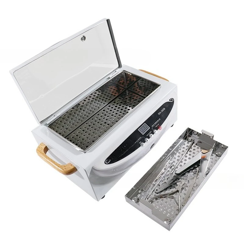 New 360B tweezers scissors beauty salon nail tool disinfection cabinet household high temperature sterilizer wholesale