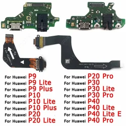 Charging Port Usb Connector For Huawei P20 P10 P9 Plus P40 Lite E P30 Pro Charge Board Pcb Plate Flex Cable Mobile Phone Parts