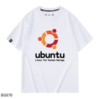 Google Google Scholar IT Programmer Ape Geek Printed Clothes Summer 100% Cotton Short Sleeve T-shirt Boys Large Size Tops