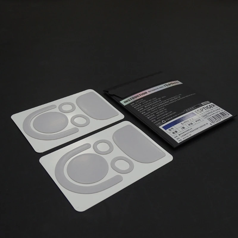 2 مجموعة زلاجات الماوس استبدال الانزلاقات قدم الوسادة Esportstiger ماوس قدم ملصق لماوس GPROX Superlight2