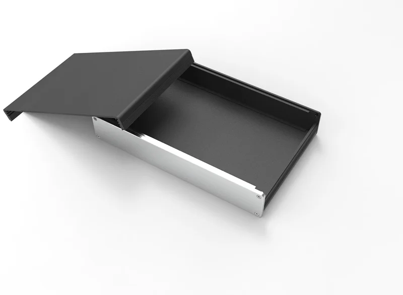 Full Aluminum Amplifier Chassis / Preamp / DAC Decoder / Tube AMP Housing Shell / Enclosure / Case / DIY Box (259*43*168mm)