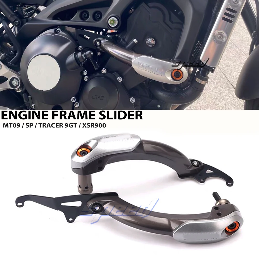 Motorcycle Engine Frame Slider Anti Falling Crash Protector Guard Bar FOR YAMAHA MT-09 MT09 SP TRACER 9 GT 9GT XSR900 XSR 900