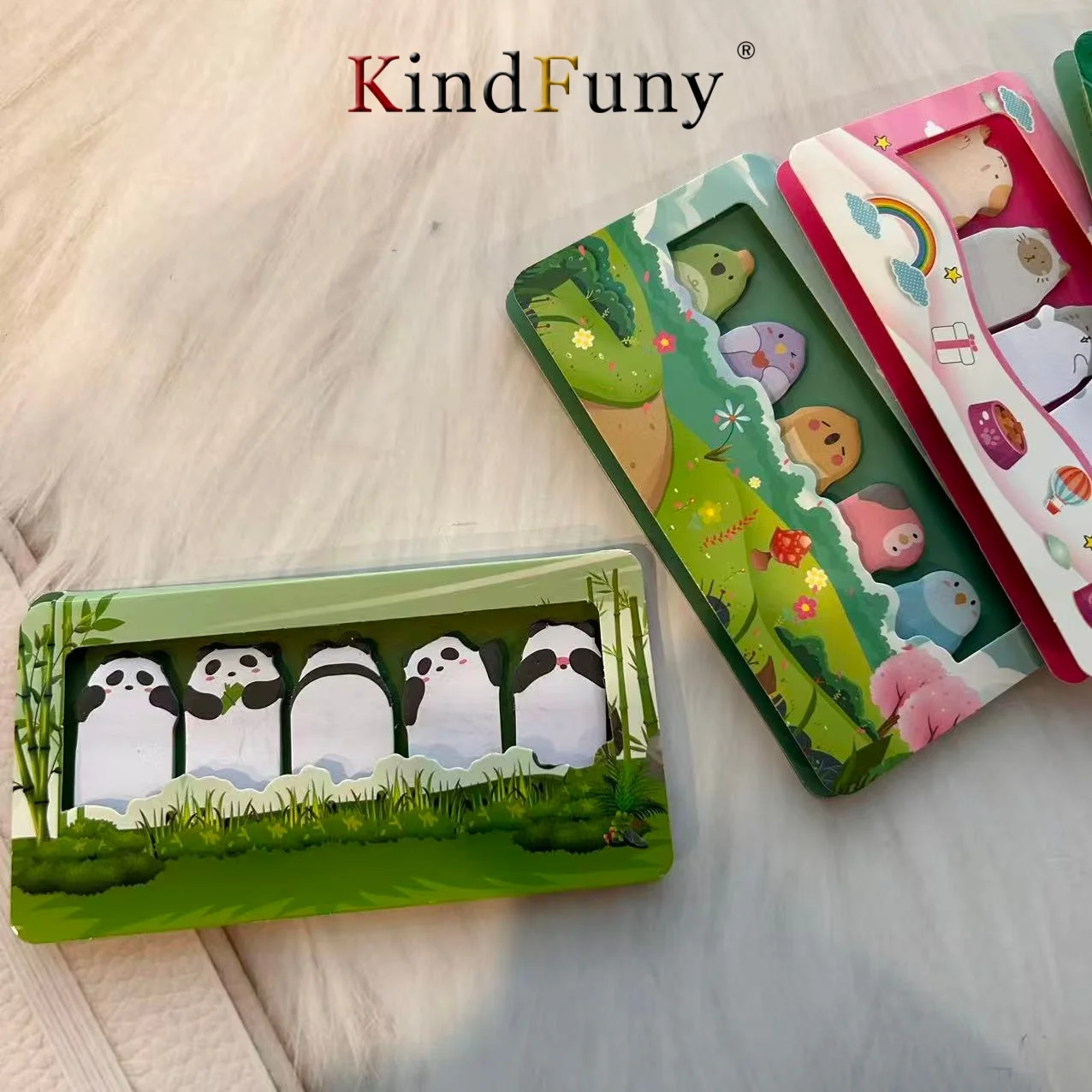 Stiker Memo Pad Kertas Tempel Seri Hewan Lucu Kartun DIY, Catatan Tempel, Notepad, Perlengkapan Sekolah & Kantor, Alat Tulis