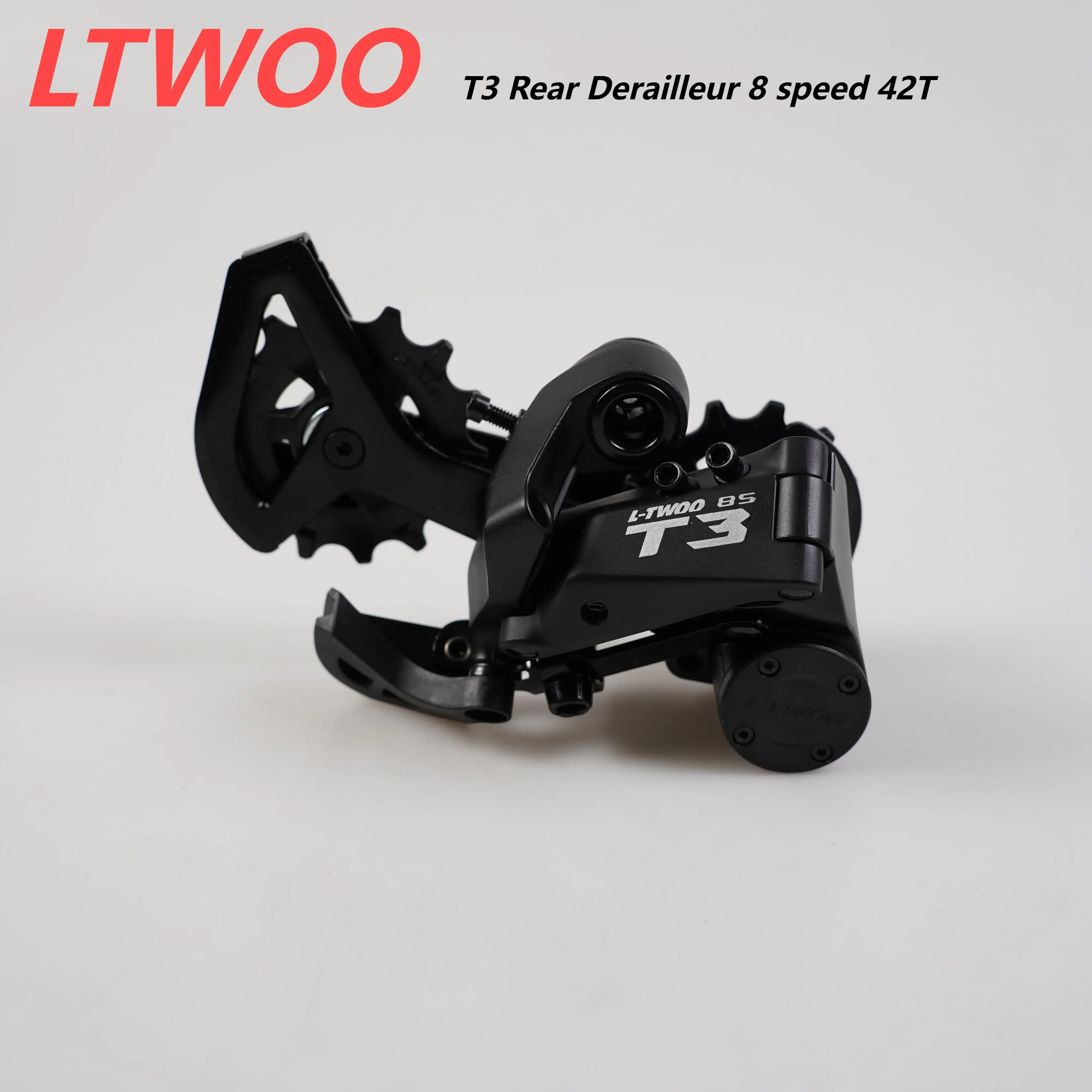NEW! LTWOO T3 1x8 Speed Two Way Release Shifter + Stabilize Damping Rear Derailleur Cage length 83mm, 8s