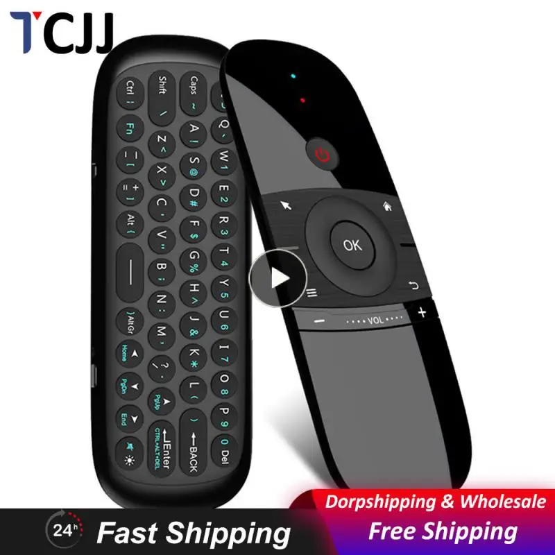 

1/2/3PCS Portable Air Mouse Ir Remote Learning Fly Air Mouse Usb Receiver Motion Sense Wireless Keyboard Wechip W1 2.4g Airmouse