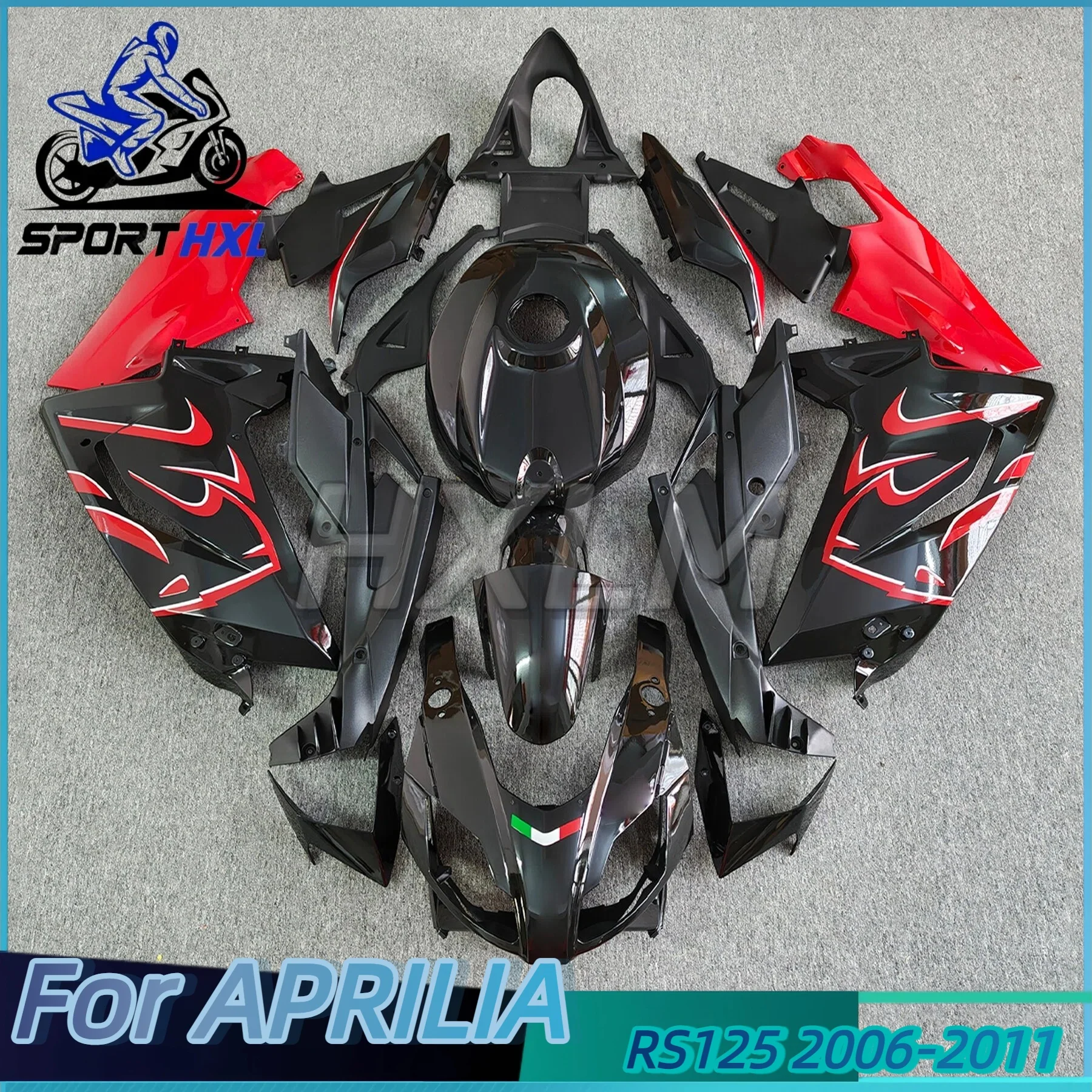 

For Aprilia RS4 RS125 2006 - 2011 ABS Fairing Kit Components Bodywork Injection Molding Cowling RS 125 RS-125 06 07 08 09 10 11