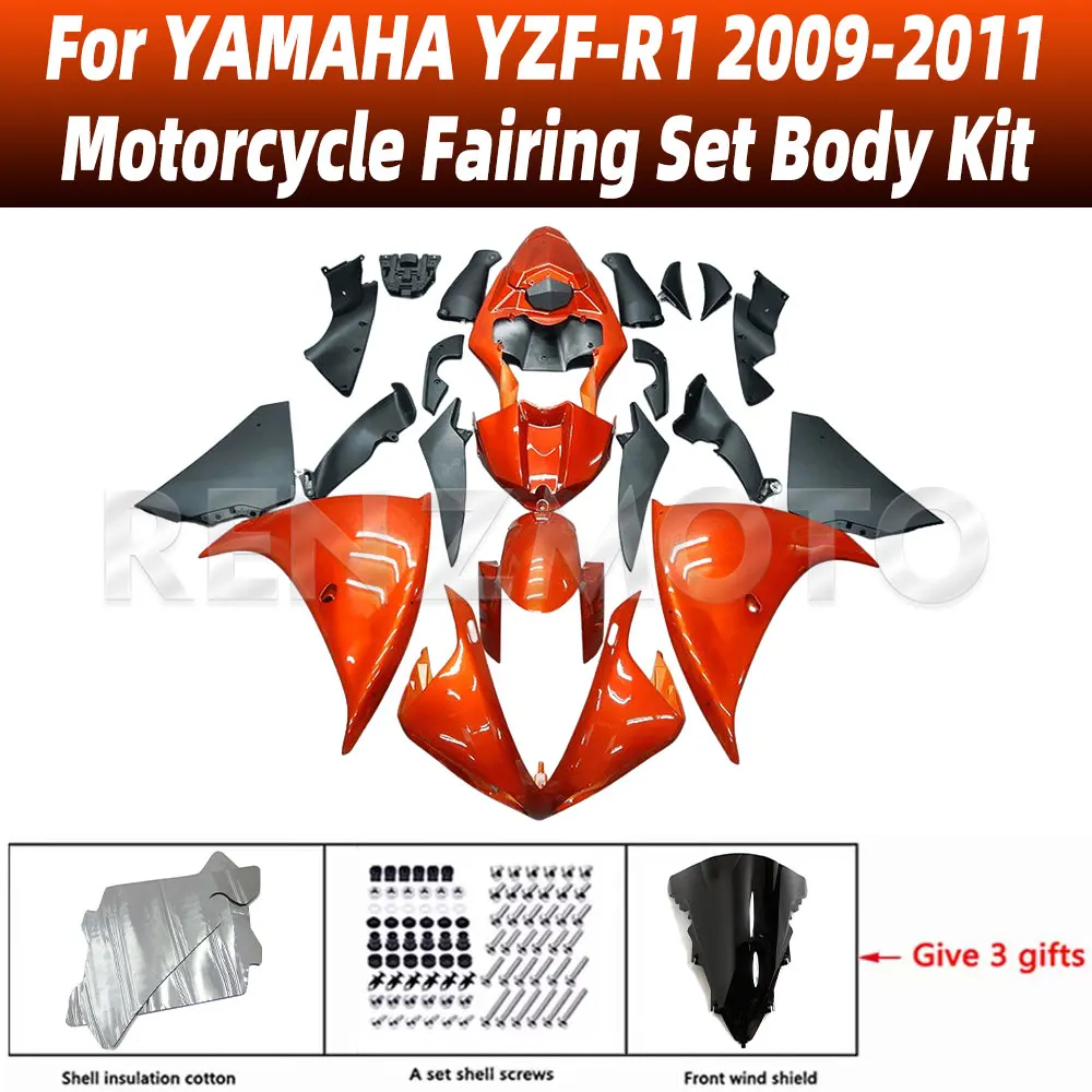 

Fit for Yamaha YZF-R1 2009-2011 Y1009-121a Frame Infill Panels Side Fairing Decorative Panel Motorcycle Accessories