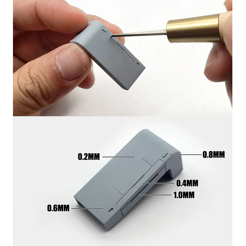 MOSHI Model Entry Level Engraving and scribing knife Wooden Handle Chisel GK Line Cutter For Assembly Model Building Tools