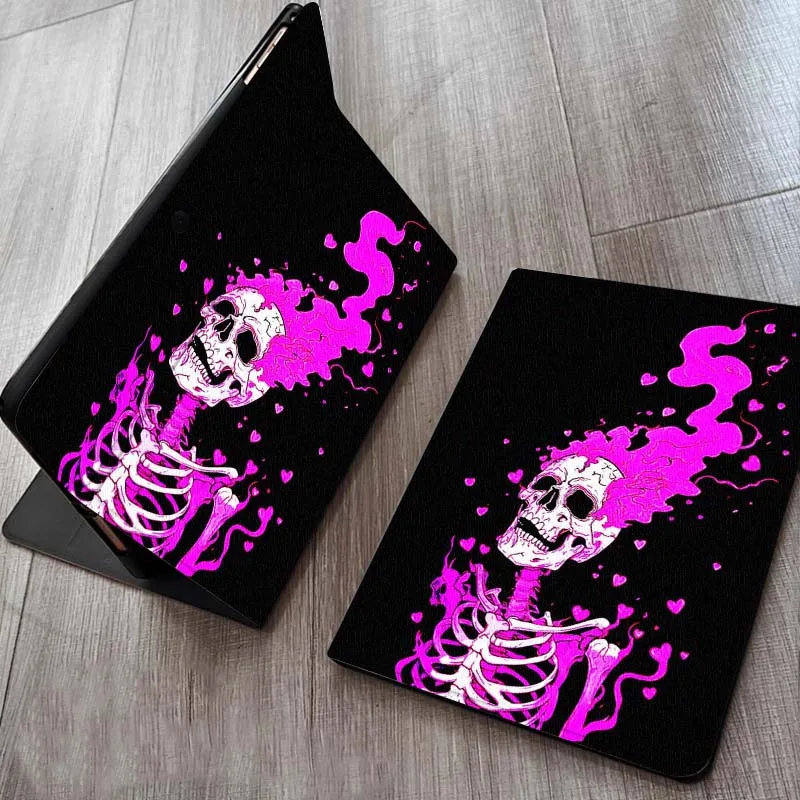 

Чехол с рисунком черепа и сердца для планшета OPPO Realme Pad Air X 10,36 11 дюймов