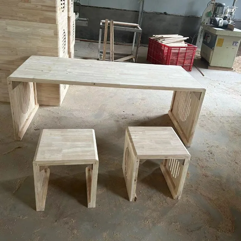 

Calligraphy table Sinology table Solid wood household antique Chinese classical Go table and chair training class