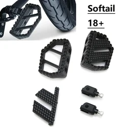 Industrial Rugged MX-styled mini Floorboards foot boards for harley Softail Sport Glide FLSB Fat Bob 114  2018-2022