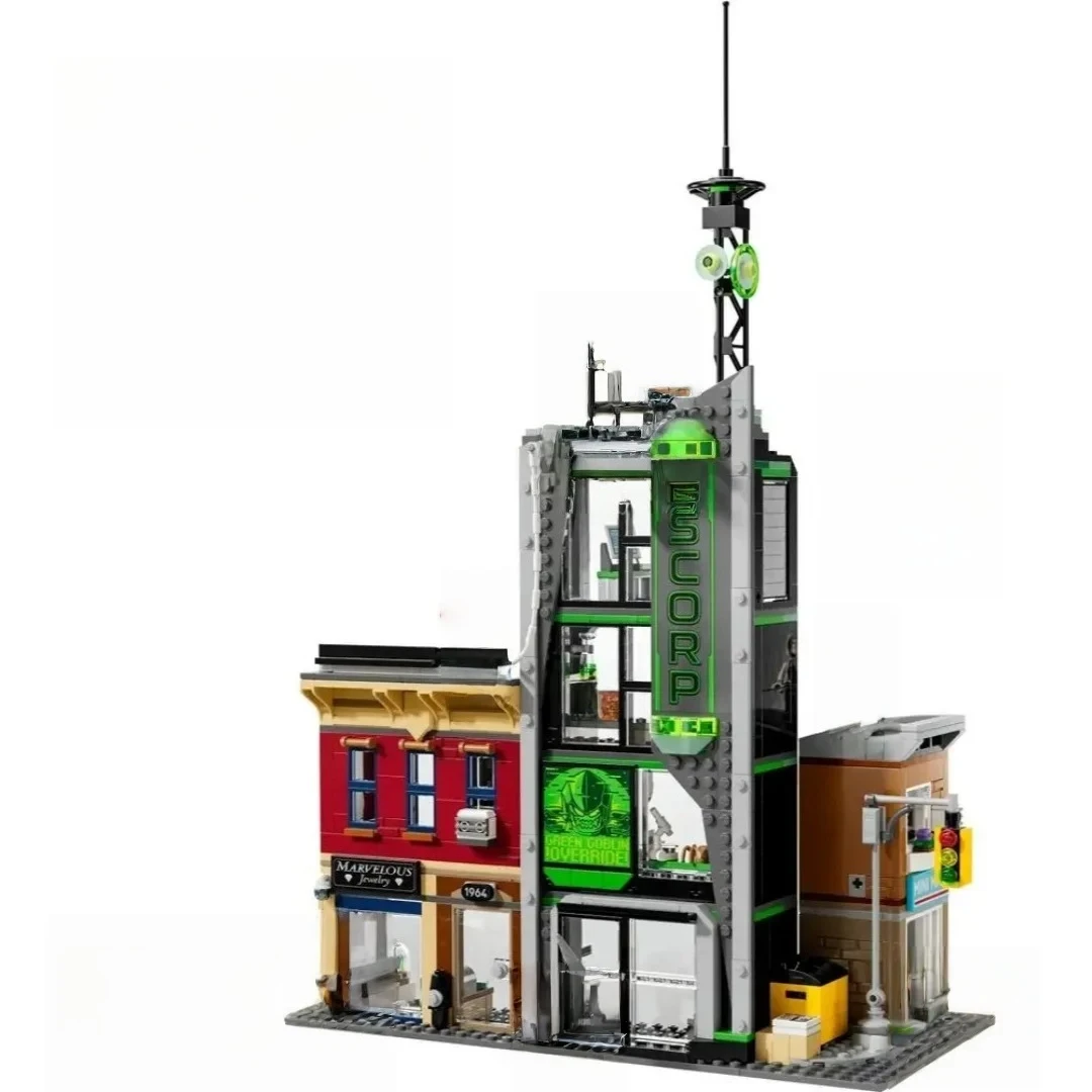 High-Difficulty Building Battle Block Set Compatible with Leqoed Particles 76324